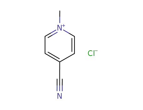 Molecular Structure of 45709-30-6 (Pyridinium, 4-cyano-1-methyl-, chloride)