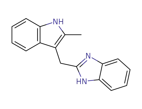 2-((2-methyl-1H-indole-3-yl)methyl)-1H-benzimidazole