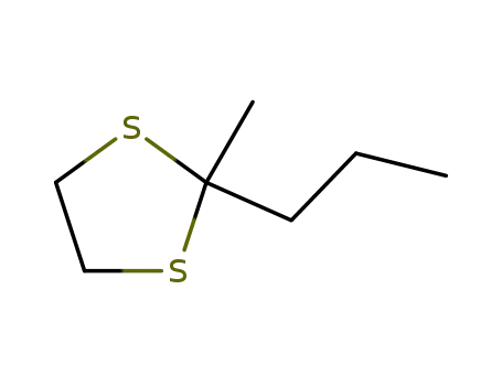 Molecular Structure of 57230-59-8 (2-methyl-2-propyl-1,3-dithiolane)