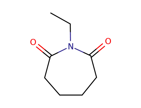 Molecular Structure of 89732-95-6 (1H-Azepine-2,7-dione, 1-ethyltetrahydro-)