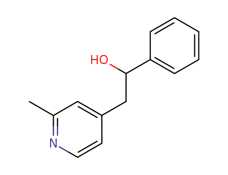 2-(2-methyl(4-pyridyl))-1-phenylethan-1-ol