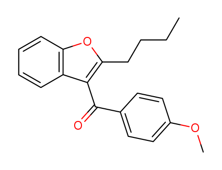 (2-butylbenzofuran-3-yl) (4-methoxyphenyl) ketone
