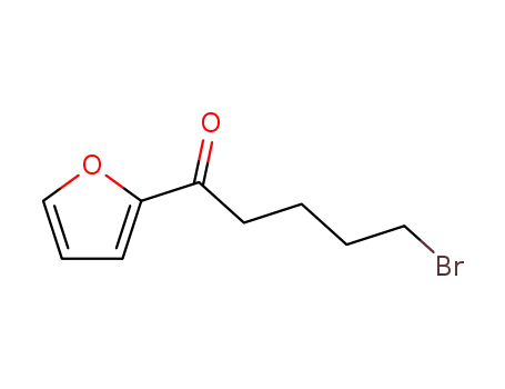 Molecular Structure of 86607-63-8 (1-Pentanone, 5-bromo-1-(2-furanyl)-)