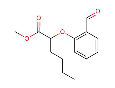 methyl 2-(2-formylphenoxy)hexanoate