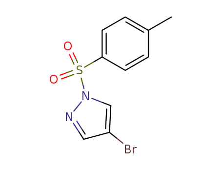 Molecular Structure of 116228-41-2 (4-broMo-1-tosyl-1H-pyrazole)
