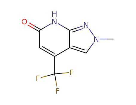 4-trifluoromethyl-6-hydroxy-2-methylpyrazolo<3,4-b>pyridine