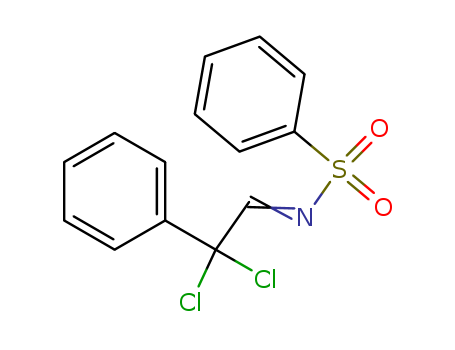 Benzenesulfonamide, N-(2,2-dichloro-2-phenylethylidene)-