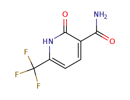 Molecular Structure of 116548-03-9 (2-Hydroxy-6-(trifluoromethyl)nicotinamide)