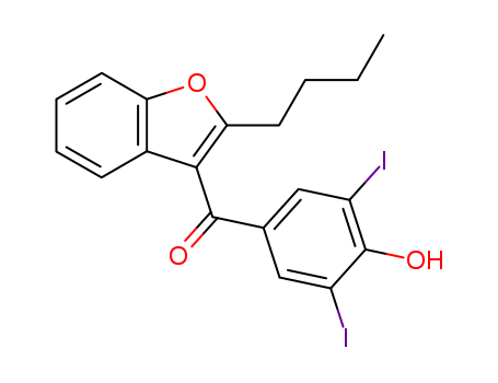 3-(4-Hydroxy-3,5-diiodo)-benzoyl-2-butyl benzofuran