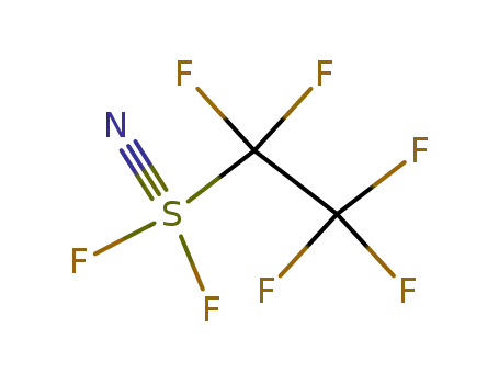 Molecular Structure of 111615-97-5 (Ethanesulfenamide, heptafluoro-)