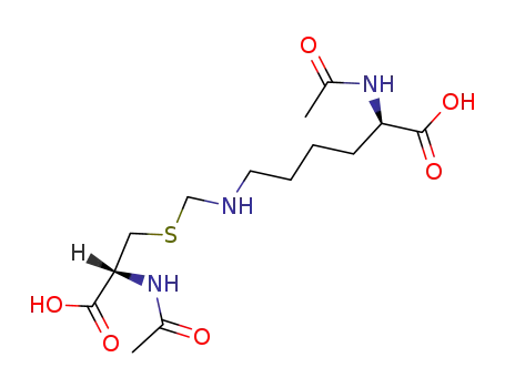 (R)-2-Acetylamino-6-[((R)-2-acetylamino-2-carboxy-ethylsulfanylmethyl)-amino]-hexanoic acid