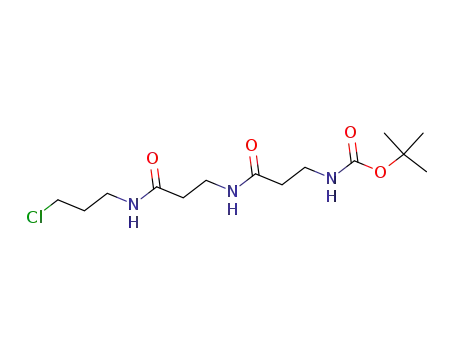 N-(3-chloropropyl)-3-<(tert-butoxycarbonylamino)-propionamido>propionamide