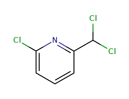 Molecular Structure of 78152-53-1 (2-chloro-6(dichloromethyl)pyridine)