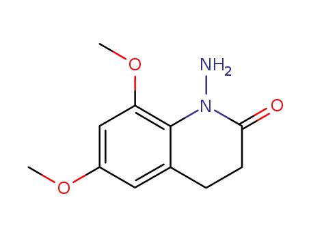 1-amino-6,8-dimethoxy-3,4-dihydroquinolin-2(1H)-one
