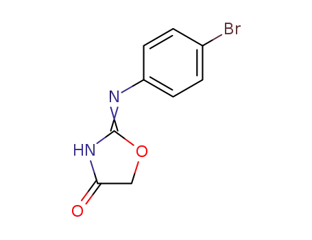 2-(p-bromophenyl)-imino-4-oxazolidone