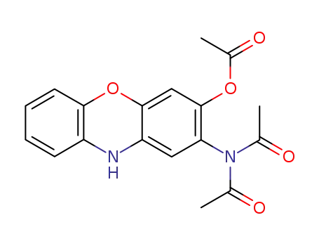 N-(3-acetoxy-10H-phenoxazin-2-yl)-diacetamide