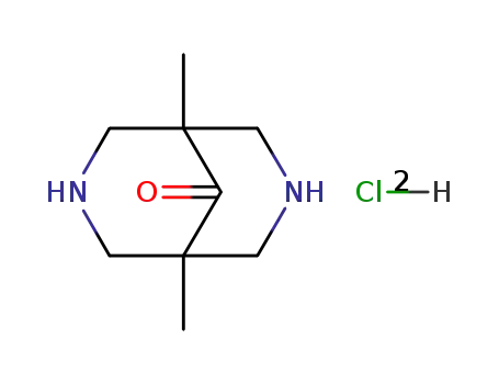 1,5-dimethyl-9-oxo-3,7-diazabicyclo-<3.3.1>nonane dihydrochloride