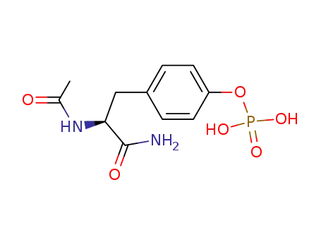 Phosphoric acid mono-[4-((S)-2-acetylamino-2-carbamoyl-ethyl)-phenyl] ester