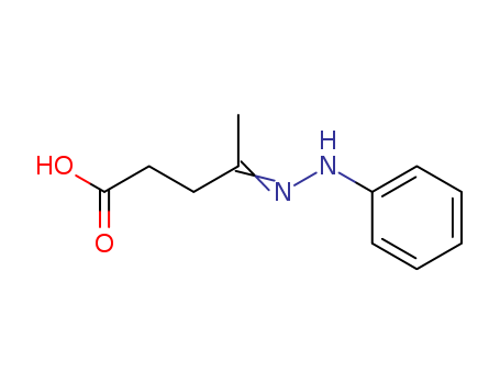 4-(Phenylhydrazono)pentanoic acid