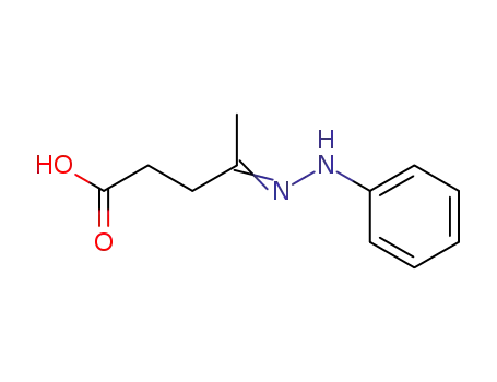 Pentanoic acid, 4-(phenylhydrazono)-