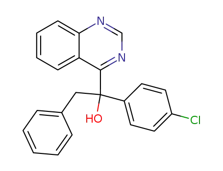 1-(4-Chloro-phenyl)-2-phenyl-1-quinazolin-4-yl-ethanol