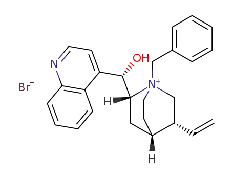 (2R,4S,5R)-1-benzyl-2-((S)-hydroxy(quinolin-4-yl)methyl)-5-vinylquinuclidin-1-ium bromide