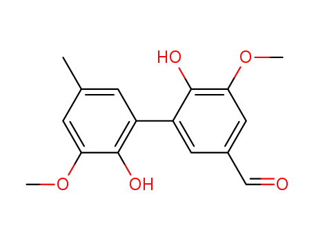 6,2'-dihydroxy-5,3'-dimethoxy-5'-methyl-biphenyl-3-carbaldehyde