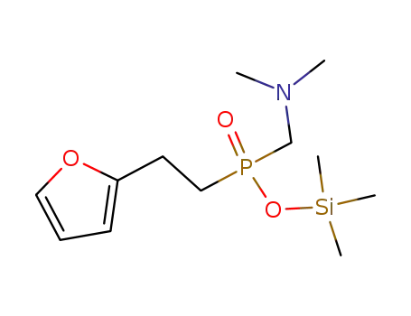 O-trimethylsilyl-[2-(2-furyl)ethyl](dimethylaminomethyl)phosphinate