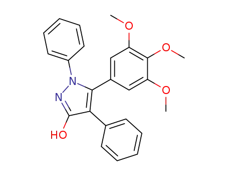 1,2-dihydro-1,4-diphenyl-5-(3,4,5-trimethoxyphenyl)-3H-pyrazol-3-one