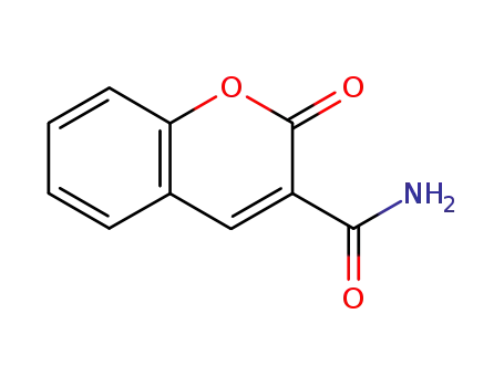 Molecular Structure of 1846-78-2 (2-oxo-2H-chromene-3-carboxamide)