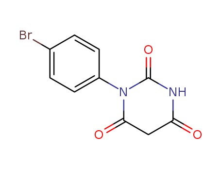2,4,6(1H,3H,5H)-Pyrimidinetrione, 1-(4-bromophenyl)-(251468-84-5)