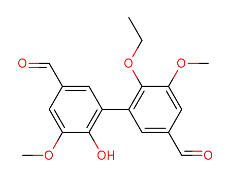 2-ethoxy-5,5'-diformyl-2'-hydroxy-3,3'-dimethoxybiphenyl