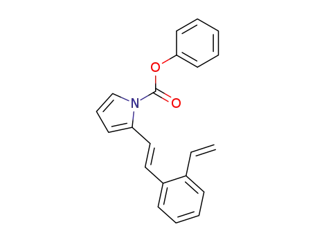 trans-N-phenoxycarbonyl-2-[2-(2-vinylphenyl)ethenyl]pyrrole