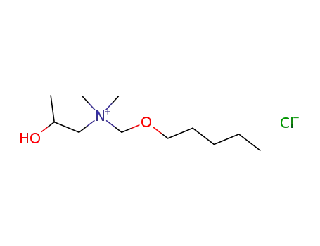 (2-hydroxy-propyl)-dimethyl-pentyloxymethyl-ammonium; chloride