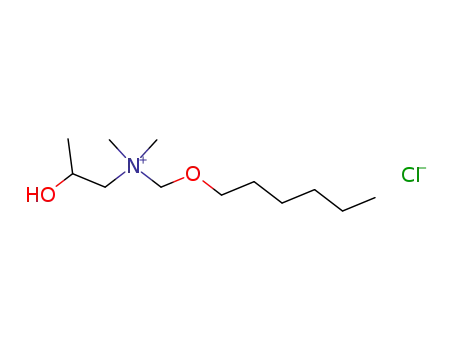 hexyloxymethyl-(2-hydroxy-propyl)-dimethyl-ammonium; chloride