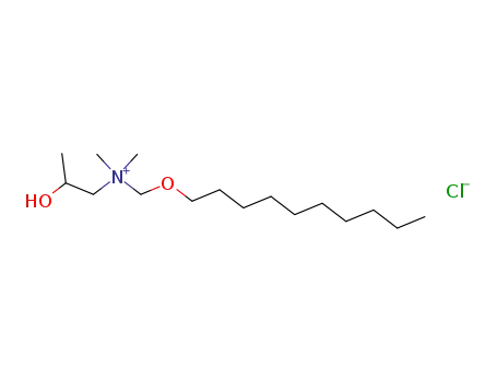 decyloxymethyl-(2-hydroxy-propyl)-dimethyl-ammonium; chloride
