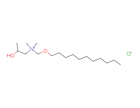 (2-hydroxypropyl)dimethyl(undecyloxymethyl)ammonium chloride