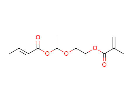 1-[2-(methacryloyloxy)ethoxy]ethyl (E)-2-butenoate