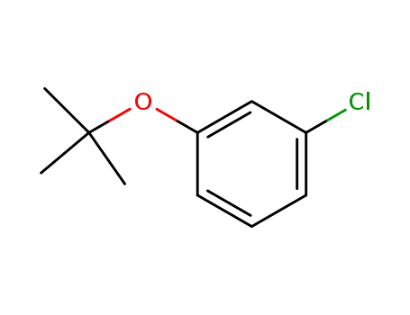 Molecular Structure of 123195-73-3 (Benzene, 1-chloro-3-(1,1-dimethylethoxy)-)
