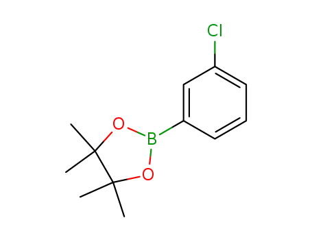 Molecular Structure of 635305-47-4 (3-CHLOROPHENYLBORONIC ACID, PINACOL ESTER)