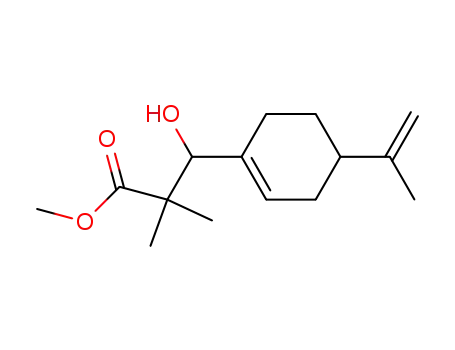 3-hydroxy-3-(4-isopropenyl-cyclohex-1-enyl)-2,2-dimethyl-propionic acid methyl ester