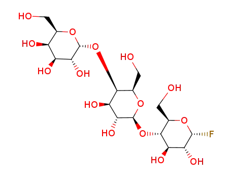 (2R,3R,4S,5R,6R)-2-[(2R,3R,4R,5R,6S)-6-((2R,3S,4R,5R,6R)-6-Fluoro-4,5-dihydroxy-2-hydroxymethyl-tetrahydro-pyran-3-yloxy)-4,5-dihydroxy-2-hydroxymethyl-tetrahydro-pyran-3-yloxy]-6-hydroxymethyl-tetrahydro-pyran-3,4,5-triol