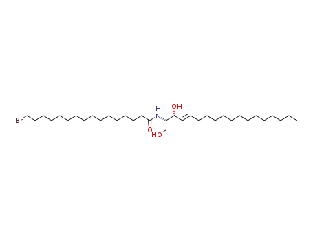 D-erythro-2-N-(16'-bromohexadecanoyl)-sphingosine