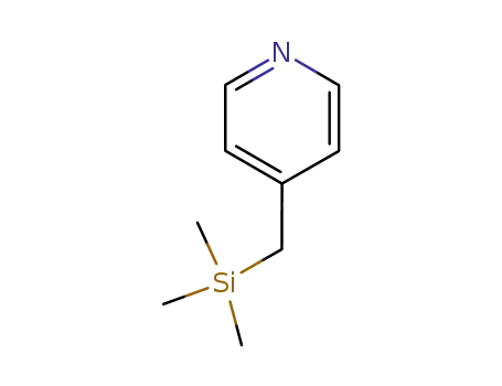 Molecular Structure of 6844-47-9 (4-TRIMETHYLSILYLMETHYLPYRIDINE)