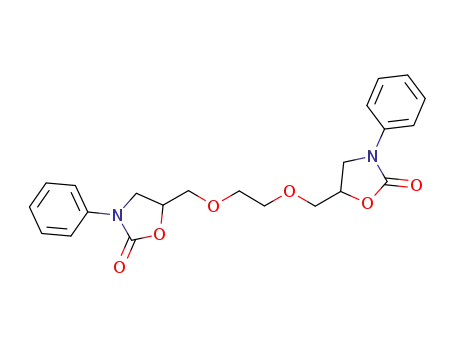 1,6-bis(3-phenyloxazolidin-2-on-5-yl)-2,5-dioxahexane