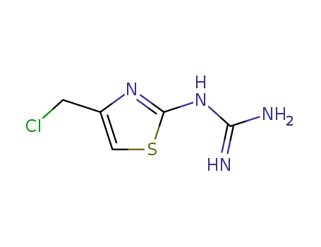 2-guanidino-4-chloromethyl-thiazole