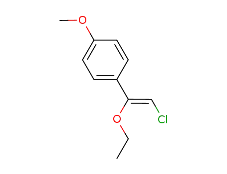 (Z)-2-chloro-1-ethoxy-p-methoxystyrene