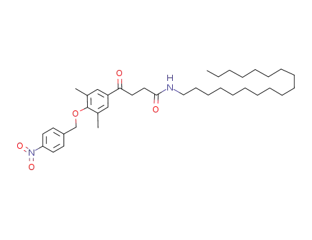 4-[3,5-dimethyl-4-(4-nitrobenzyloxy)phenyl]-N-(octadecyl)-4-oxobutyramide