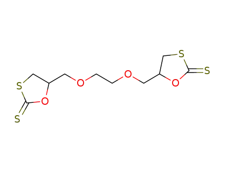 1,6-bis(oxathiolane-2-thione-5-yl)-2,5-dioxahexane