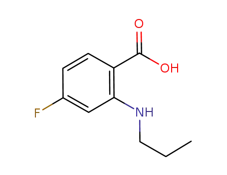 4-fluoro-2-(propylamino)benzoic acid